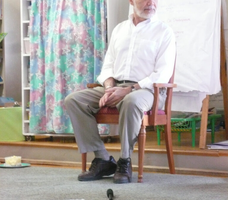 Bruce Coville Showers Sparks of Inspiration at The New School