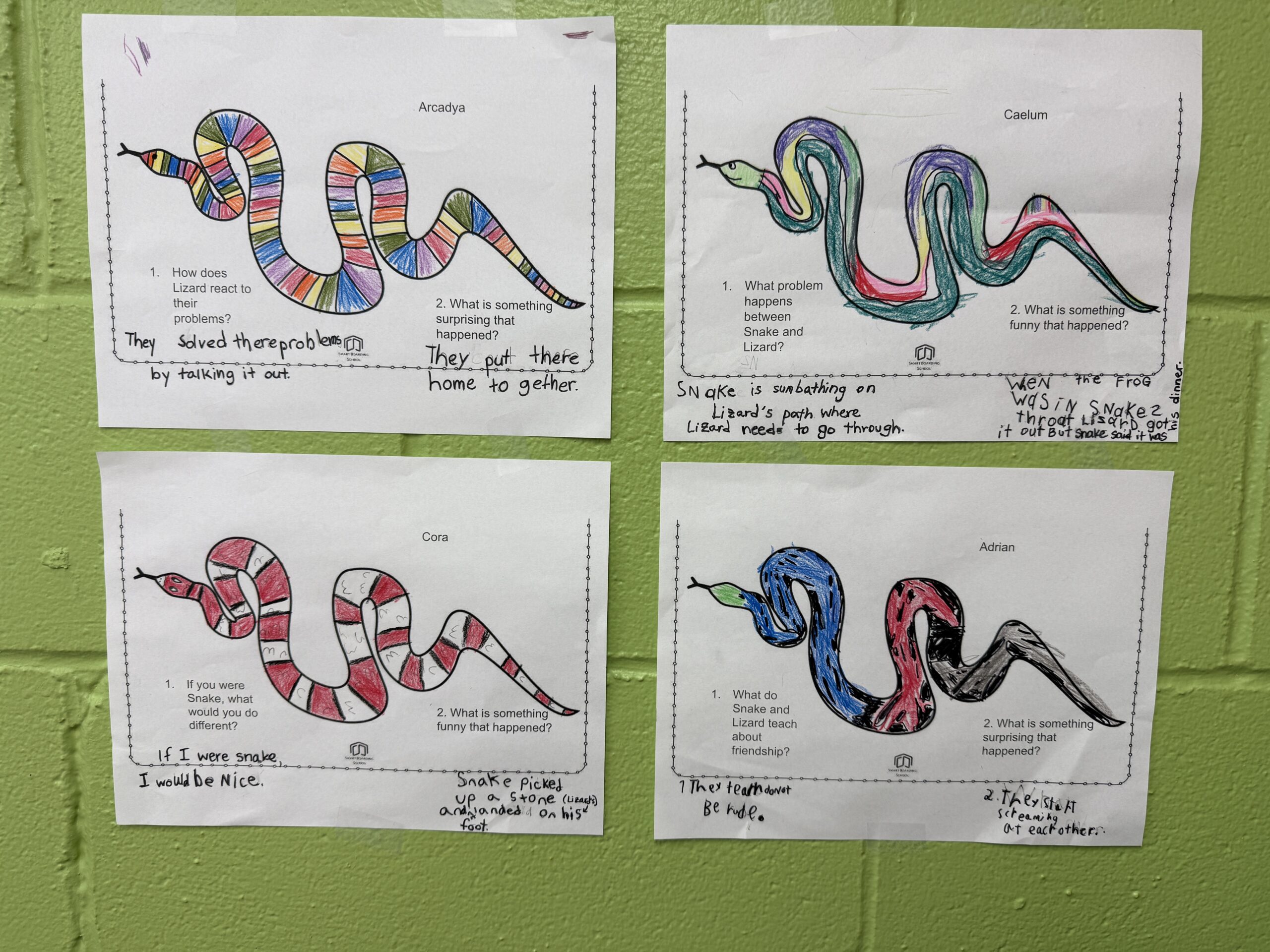 Snake and Lizard Book Club